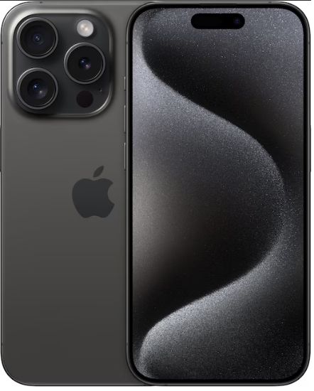 Bild på iPhone 15 Pro 5G smartphone 128GB svart titan