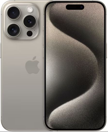 Bild på iPhone 15 Pro 5G smartphone 256GB naturlig titan